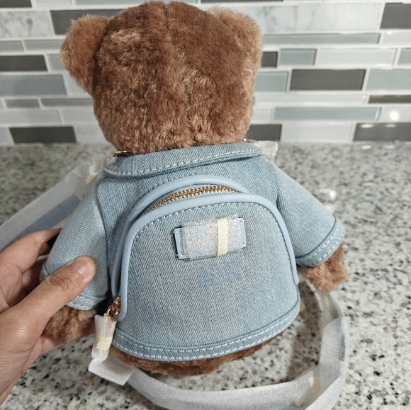 Kate Spade Denim Katey Bear Crossbody - Picture 8 of 9